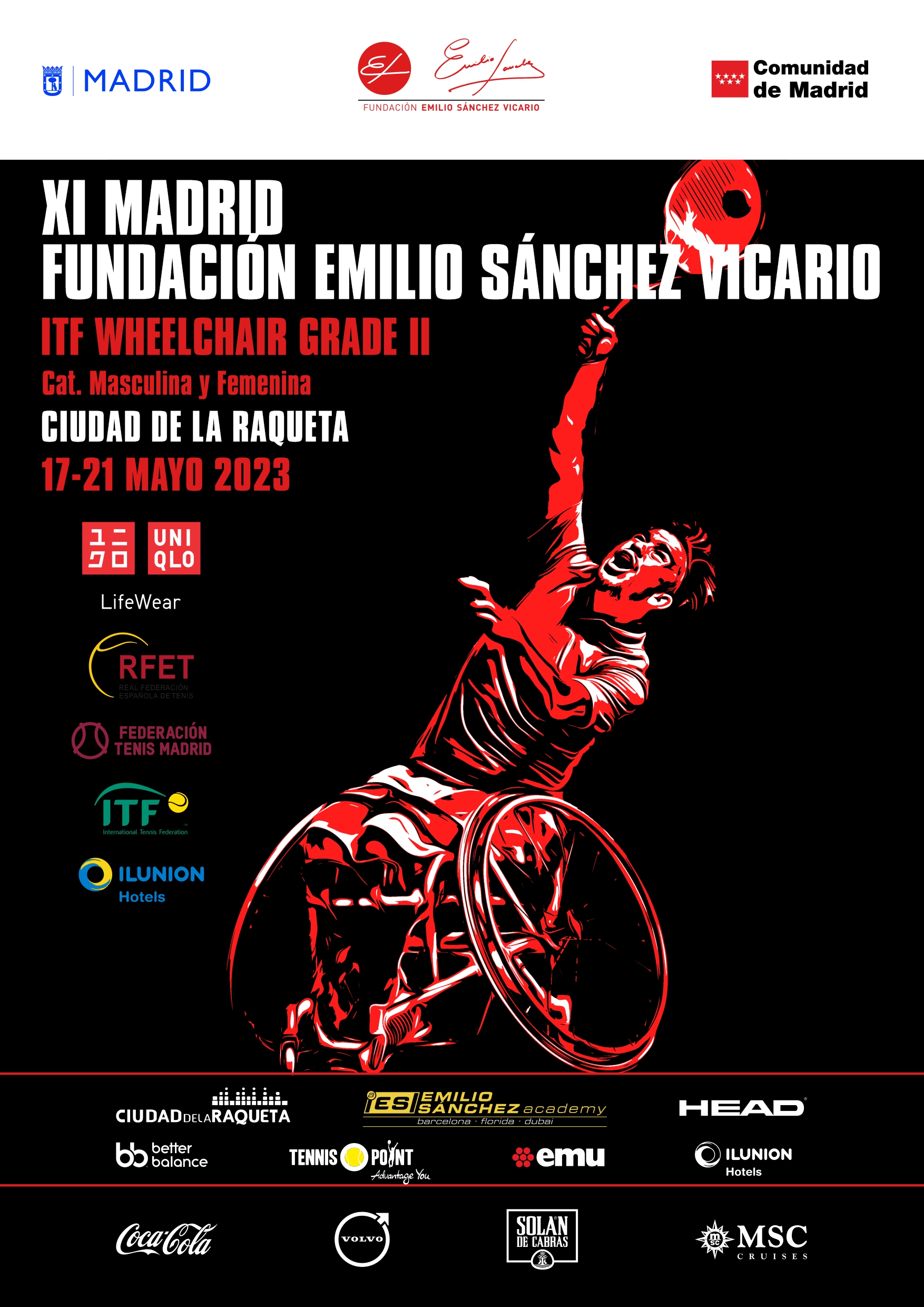 Image for XI Madrid FESV, ITF Wheelchair en La Ciudad de La Raqueta.